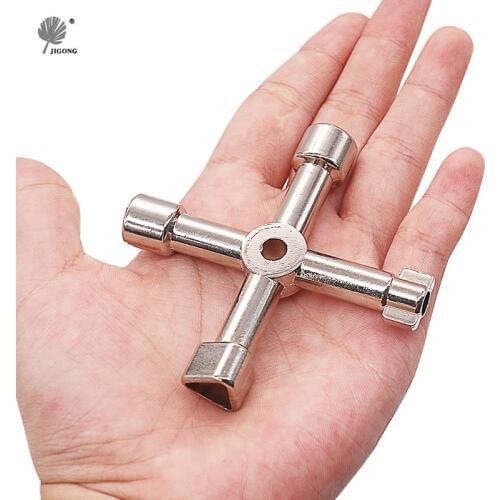 Elevator inside the triangle key wrench trolley train subway high iron meter distribution box control cabinet valve