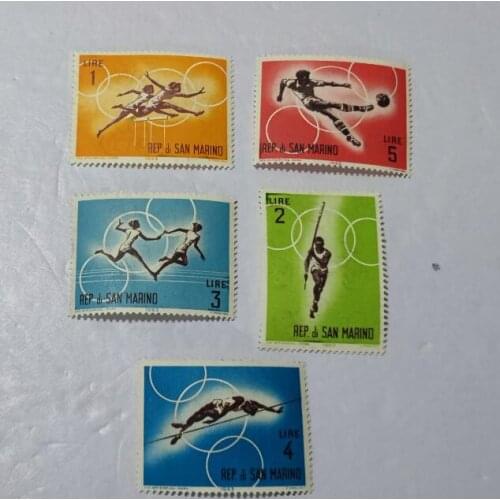 San Marino stamps 1963, Post Stamps Postage Collection