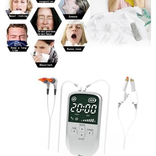 Health Care Allergy Reliever Laser Rhinitis and Ear Acupuncture Therapy Machine Device Treatment Nose Rhinitis and tinnitus