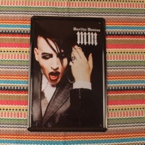 50pcs/lot Metal Sign shabby chic Vintage signs Iron Wall Mural for Bar/Coffee/Restaurant Home Decoration/Decals A-116 20*30cm Mi