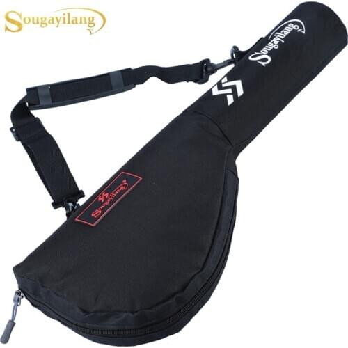 Sougayilang 48cm 56cm 65cm Portable Multifunction Nylon Fishing Bag Storage Fishing Rod Reel Lure Fishing Tackle Storage Bag