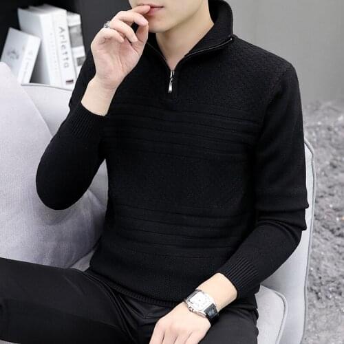 MUJN Men's Pullovers With Zip