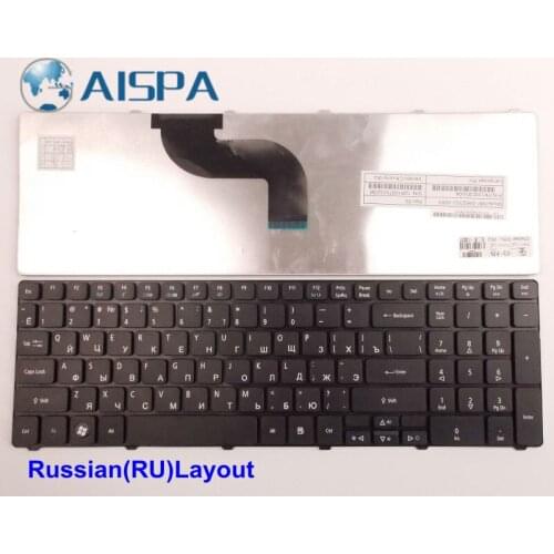 New Laptop Keyboard for Acer Aspire 5242 5236 5253 5250 5251 5252 5333 5336 5349 5410 5410t RU Russian Layout