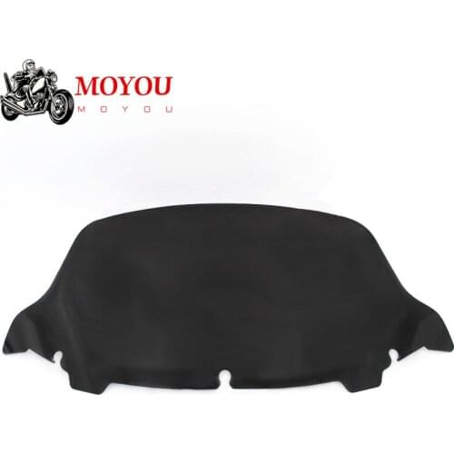 Motorbike 10.5" Wave Windscreen Windshield Fairing 2014 2015 2016 2017 2018 For Harley Electra Street Glide Touring Bike