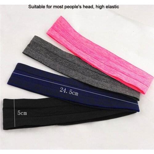 Sport Sweat Headband Generic Sports Accessories Headband Sport Elastic Tennis Supplies 1PC Absorbent Sweat Headband