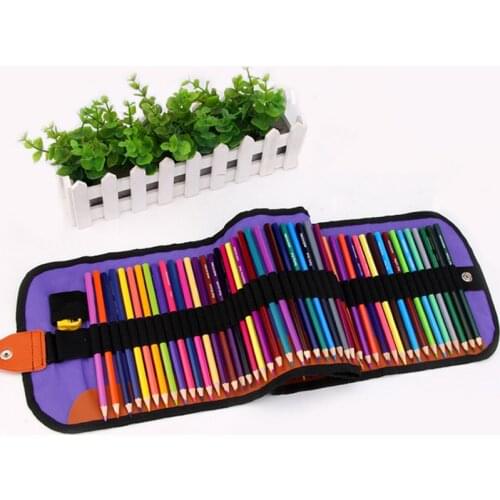 72 Colors Professional Oil Color Pencils With Pencil Sharpener Set Wooden Colorful Pencils For Kids Drawing School Art Supplies