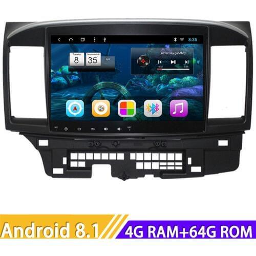 Roadlover Android 8.1 Car Multimedia Radio Player For Mitsubishi Lancer EX 2010-2016 Stereo GPS Navigation Magnitol 2 Din NO DVD