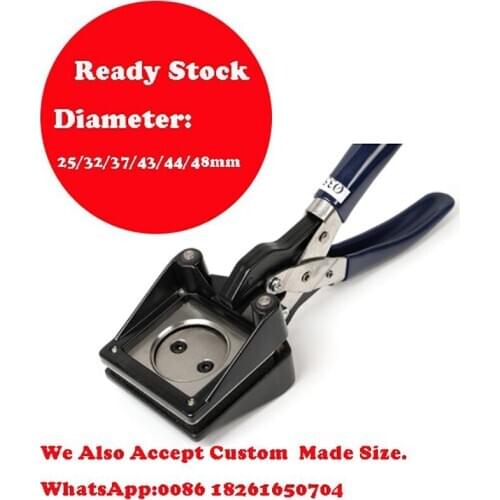 Handheld Circle cutter Round Paper cutting machine for Paper PVC PET Stickers Cutting Tools