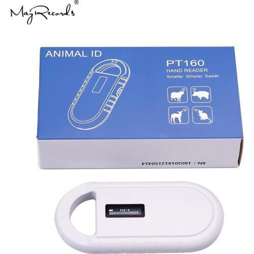ISO11785/84 FDX-B Pet Microchip Scanner, Animal RFID Tag Reader dog reader Low Frequency Handheld RFID Reader