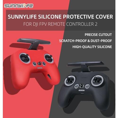 Silicone Protective Cover Sleeve Scratch-proof Accessories for DJI FPV Remote Controller 2