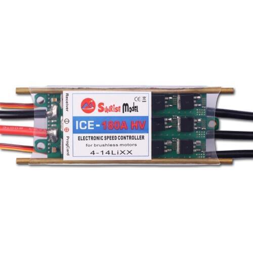 Sunrise ICE NAVY series ICE HV 180A OPTO electric speed controller ESC for RC boat
