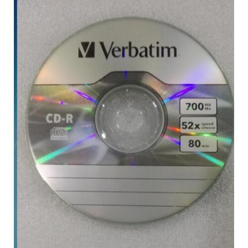 Verbatim cd blank cd-r cd rom boxed