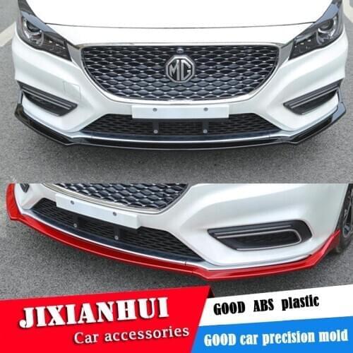 For Morris Garages MG 6 Body kit spoiler 2019-2020 For MG6 ABS Rear lip rear spoiler front Bumper Diffuser Bumpers Protector
