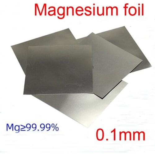 0.1mm thickness Magnesium foil MgAIZn magnesium board magnesium plate Mg-RE Mg sheet
