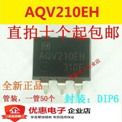 10PCS New AQV210 AQV210EH DIP-6