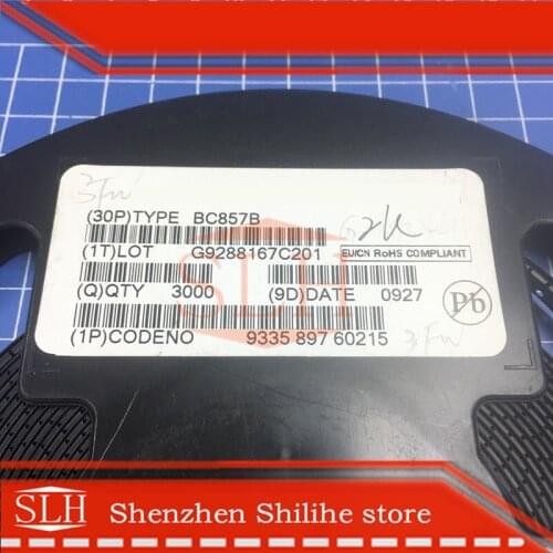 1000pcs/lot BC857B BC857 sot23-3 Brand new original