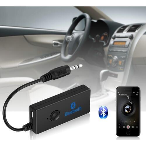 2018 3.5mm audio Bluetooth Music Receiver Handsfree Car Bluetooth Music Receiver Wireless Car kit Aux Audio Receiver Adapter