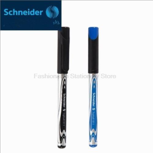 3 Pcs/Lot Schneider 811 Topball blue black ink 0.5mm Gel Pens for Student Writing Supplies Office & School Supplies wholesale