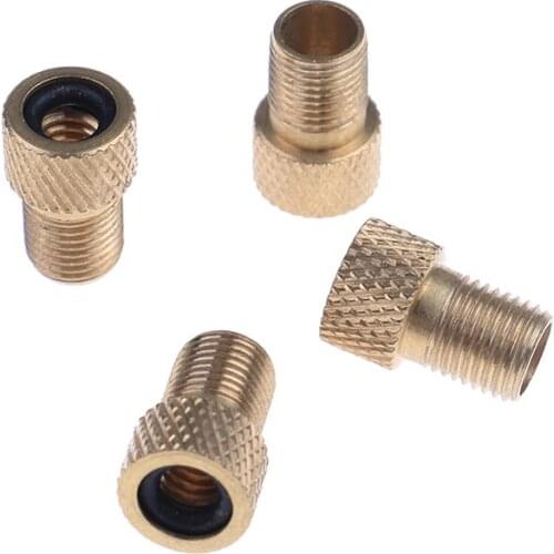 4Pcs/Set Converter Bicycle Bike Tire Valve Adapter Cycling Bicycle Tube Pump Tool Accessories Wholesale