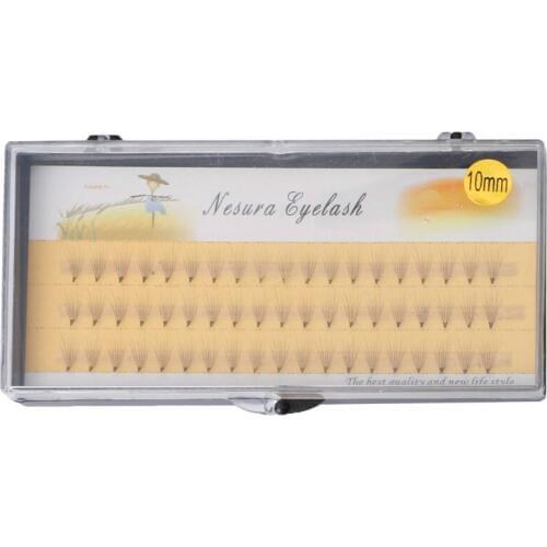 6D Wave 0.07 C Individual False Eye Lashes Extension Long Makeup Tools Women Soft Synthetic Fibers False Eyelash 8/9/10/11/12mm