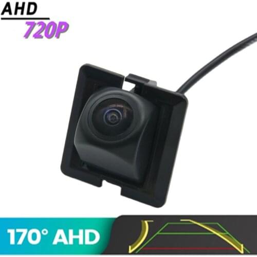 AHD 720P Trajectory Fisheye Car Rear View Camera For Toyota Land Cruiser Prado LC150 LC120 2010~2017 Prado 150 Vehicle Camera