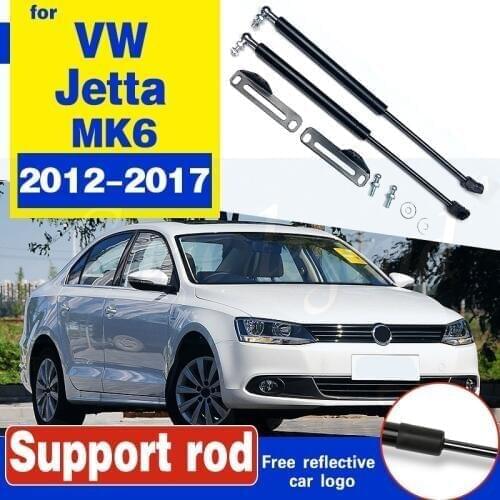 For VW Jetta MK6 2012-2017 front hood Engine cover supporting Hydraulic rod Strut spring shock Bars bracket