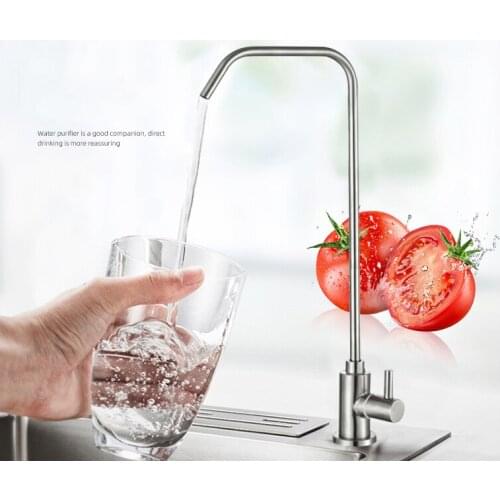 Kitchen Direct Drinking Water Filter Tap Stainless Steel 360 Degree Rotation Water Purifier Faucet Reverse Osmosis Water Faucet