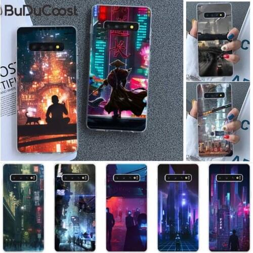 Shop future Sci-Fi art aesthetics Cool Phone Case for Samsung GALAXY S10Plus E(lite) S7 S7edge S8 S8Plus S9 S9Plus S10