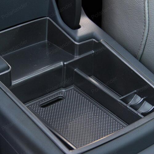 Car phone card coin Organizer Container Holder Accessories armrest storage box Dedicated partitions tray For Audi Q5