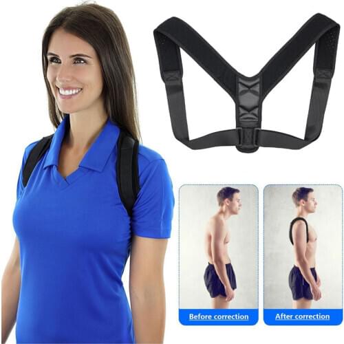 Brace Support Belt Adjustable Back Posture Corrector Clavicle Spine Back Shoulder Lumbar Posture Correction