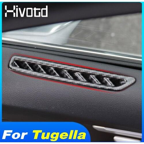 Car Dashboard Air Outlet Strip Covers Trim Interior Parts For Geely Tugella,Xingyue,FY11 2021-2019 Accessories Carbon Styling