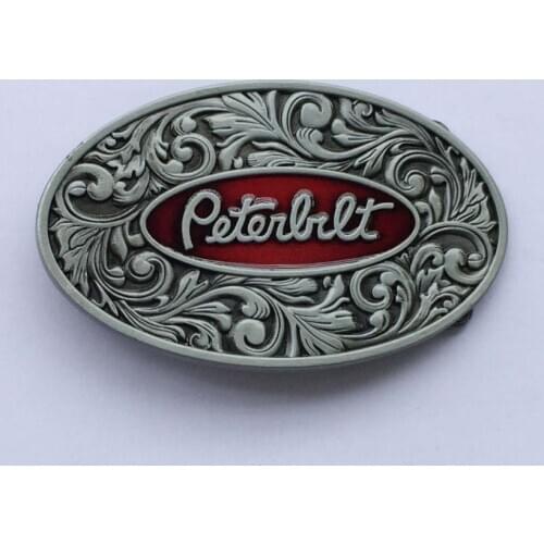 3D Flower Amercian Truck Belt Buckle SW-BY717suitable for 4cm wideth snap on belt with continous stock