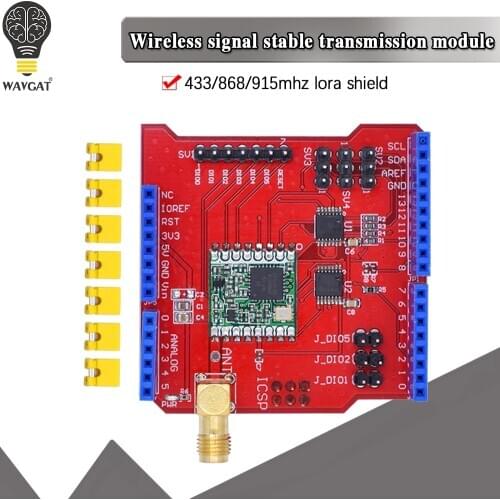 RFM95W FRM98W Long distance wireless 915/868/433Mhz Lora Shield v95 for Arduino Leonardo, UNO, Mega2560, Duemilanove, Due