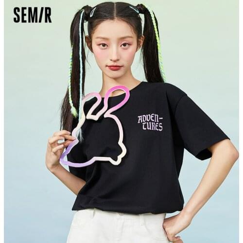 Женские базовые футболки Semir China At AliExpress