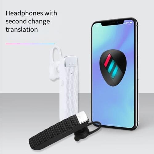 Smart Voice Translator T2 Bluetooth Headset 33 Languages instant Translate Bluetooth5.0 Wireless Earphone Real-time Translation