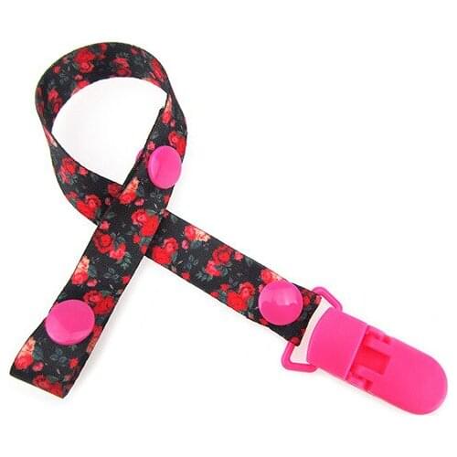 1pc Baby Pacifier Clips Chain Comfortable Material Cute Dummy Clip Holder Nipples Children Cartoon Pacifier Clip Soother Holder