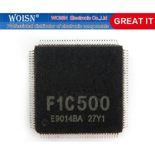 2pcs/lot F1C500T FIC500T F1C500 F1C100 FIC100 1C100 QFP-128 In Stock