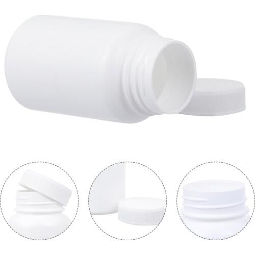20pcs 100ML Moistproof Pill Holder Waterproof Lightweight Portable Pill Case