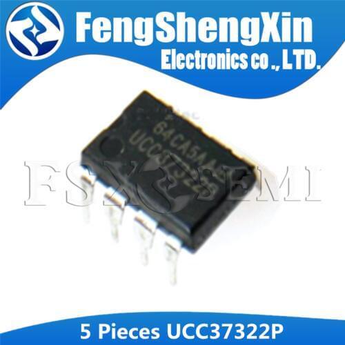 5pcs/lot UCC37322P DIP-8 UCC37322 DIP 37322P DIP8 SINGLE 9-A HIGH SPEED LOW SIDE MOSFET DRIVER WITH ENABLE IC