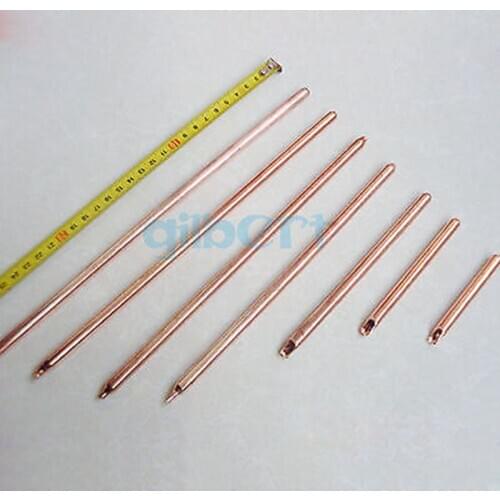 50-520mm Length 8mm Diameter Cylinder Copper Heatsink Heatpipe Notebook DIY Cool