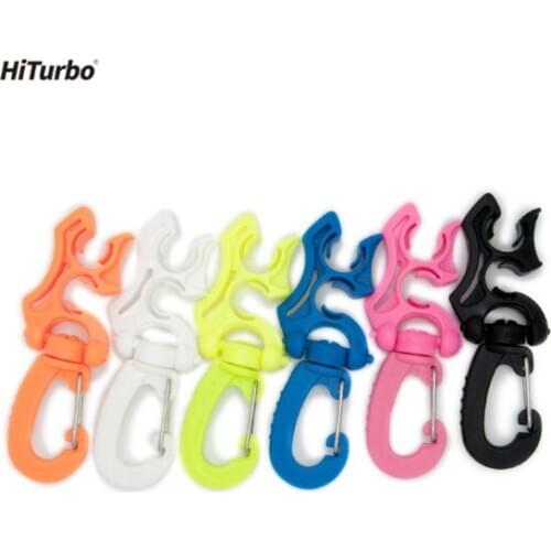 Hiturbo diving accessories SECOND STAGE Quick release buckle BCD REGULATORS LOW PRESSURE TUBE fixation clamp