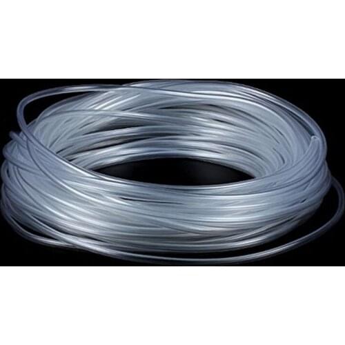 Aquarium 1m/3m/5m/10m Oxygen Pump Hose Air Bubble Stone Aquarium Fish Tank Pond Pump Tube 4*6mm White Black Color