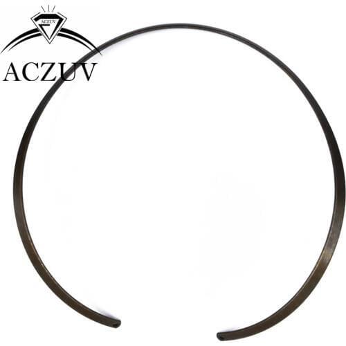 Antique Bronze 50pcs End with Hole 4.5mm Wire 13cm Metal Collar Circle Choker Necklace Findings Accessories CNW015