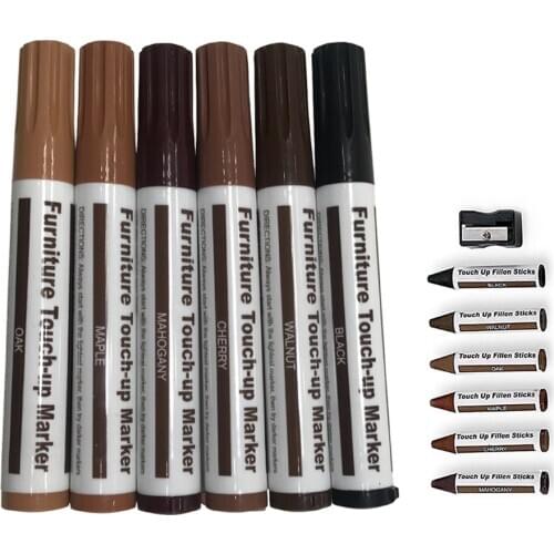 Wood Grain Complementary Color Pen Furniture Touch-up Pen Floor Repairing And Repairing Scratches And Paint Complementary Color