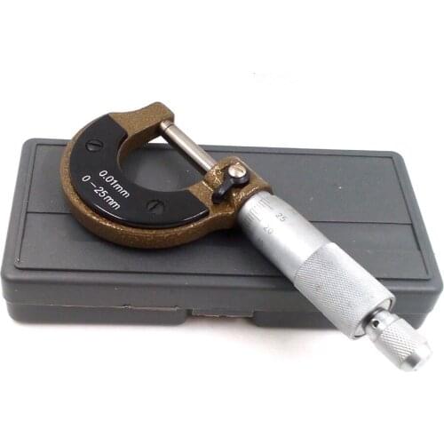0-25mm 0.01mm Measureing Tool 0-25mm Micrometer Jewelers Tools Vernier caliper Watchmaker Hobby Jewelry
