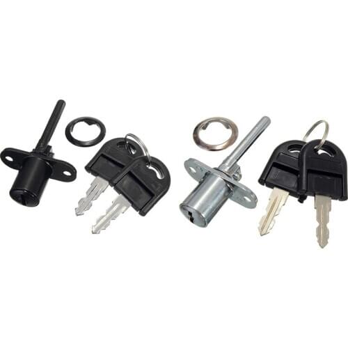 JFBL Hot Zinc Alloy Computer Desk Cabinet Mailbox Drawer Cupboard Locker Cam Lock with Keys, Silver