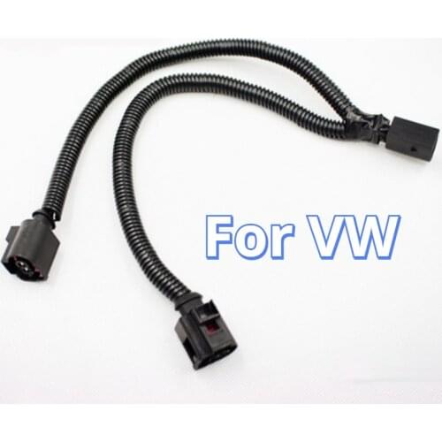 For VW POLO Golf 6 Jette Bora High Low Tone Horn Cable Snail Adapter Plug One To Two Harness Cable