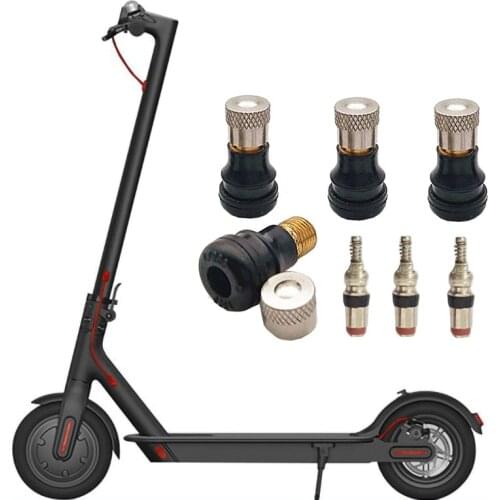 1/2PCS Scooter Vacuum Valve Tubeless Tire Wheel Valve for Max G30 Xiaomi Mijia M365 M365 Pro Electric Scooter Accessories