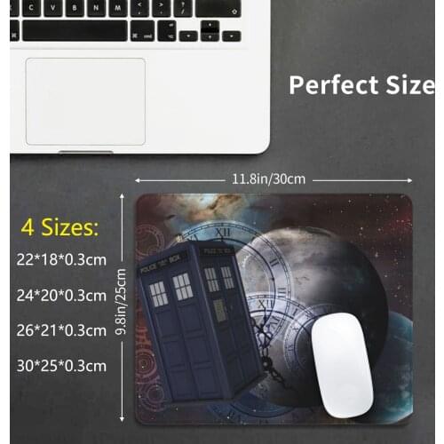 Time Flight 2 Mouse Pad DIY Print Cushion Dr Who Tardis Sci Fi Fantasy Time Flight Flying Through Space Space