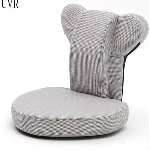 UVR Mesh Breathable Lazy Sofa Chair High Density Sponge Filling Floor Single Office Chair Game Chair Living Room Leisure Chair